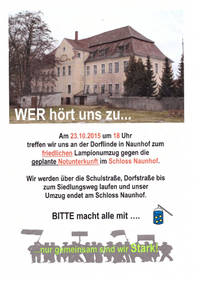 Die Naunhofer wollen Antworten.